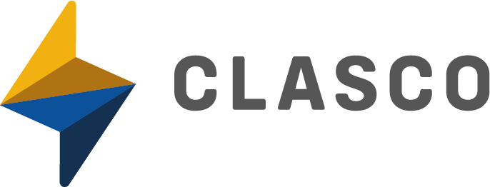 Logo de Clasificados Contacto Bicolor Oscuro