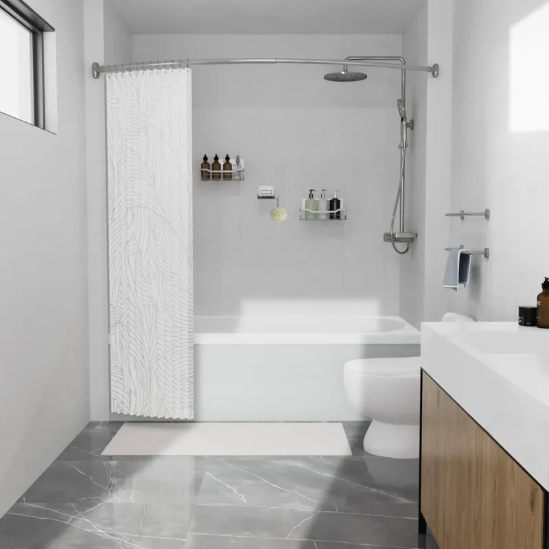 Cortineros para baño modernos y funcionales