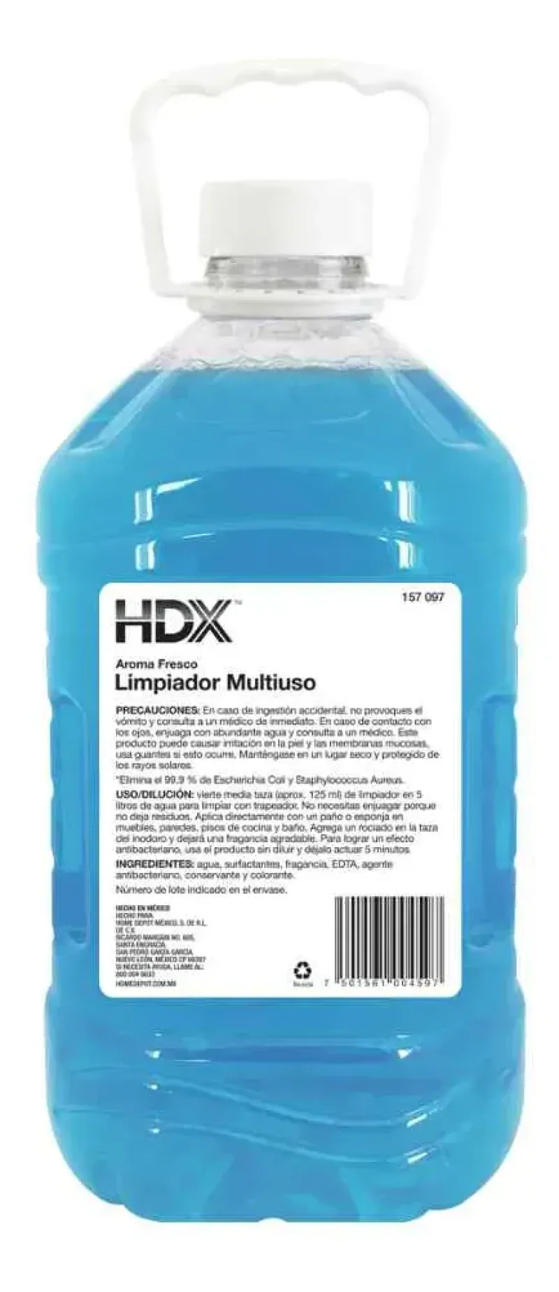 Aroma marino fresco en el hogar gracias al limpiador HDX