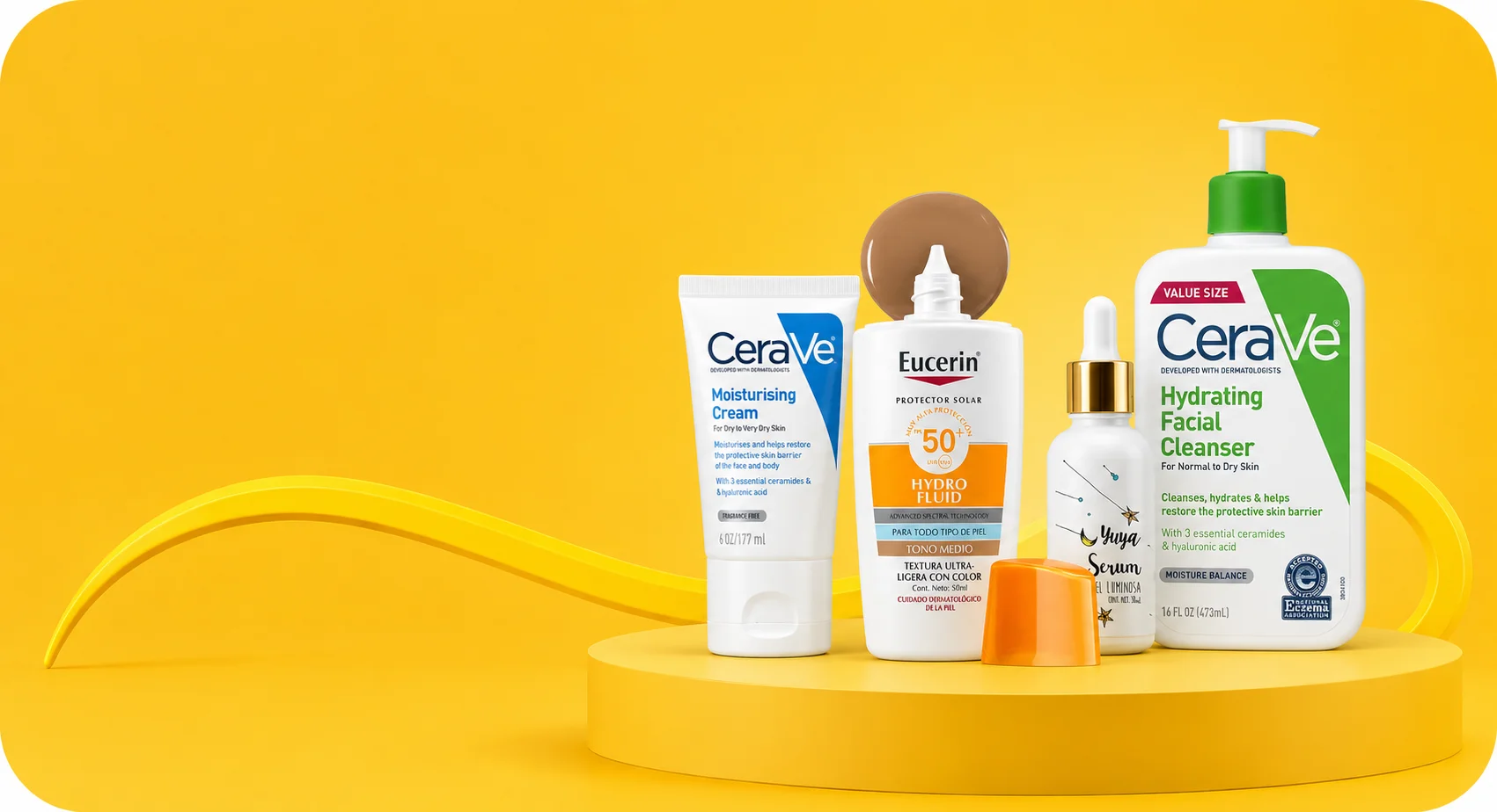 Productos de cuidado facial en oferta en clasco