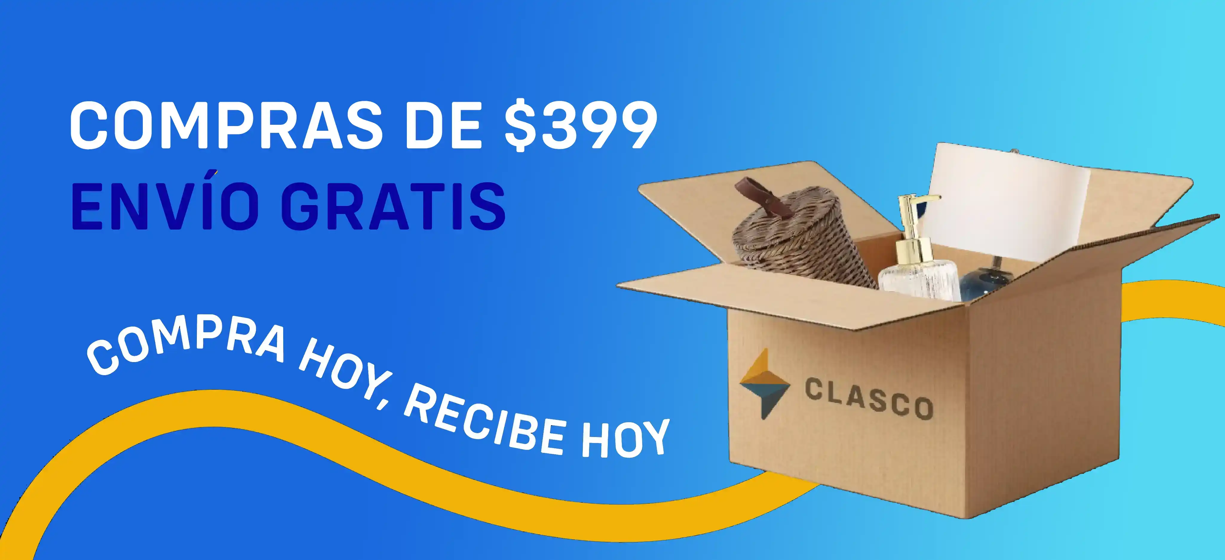 banner marketplace mexicano clasco, productos en oferta en clasco