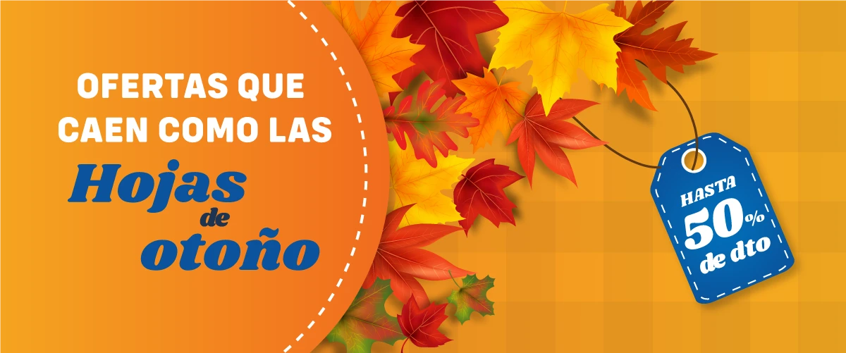 banner ofertas de otoño en clasco