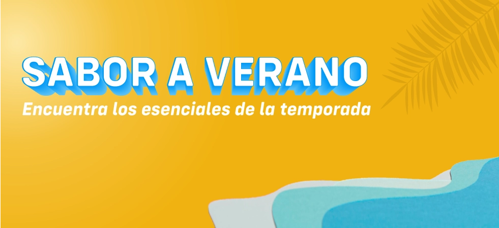 Banner de verano en clasco